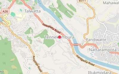 Tennekumbura map