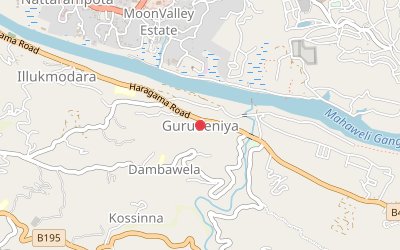 Gurudeniya map
