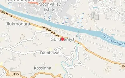 Gurudeniya map