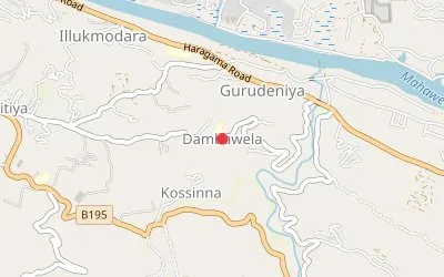 Dambawela map