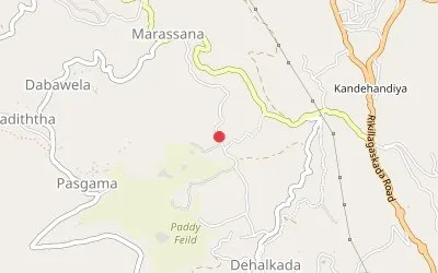 Ududeniya map
