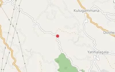 Yahalatenna map