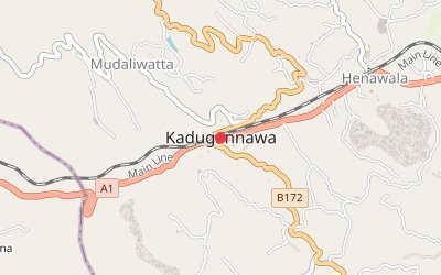 Kadugannawa map