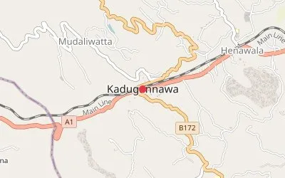 Kadugannawa map