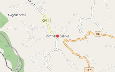 Poththapitiya map