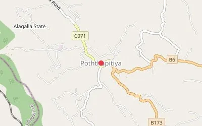 Poththapitiya map