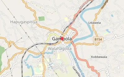 Gampola map