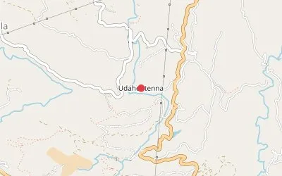 Udahentenna map