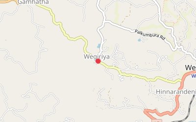 Hondiyadeniya map