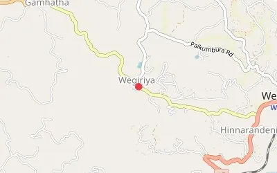 Hondiyadeniya map