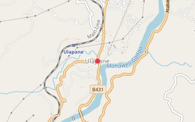 Ulapane map