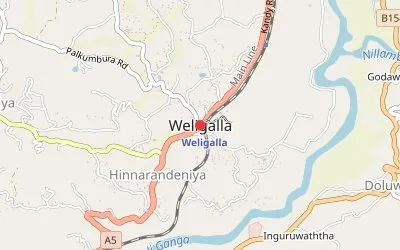 Weligalla map