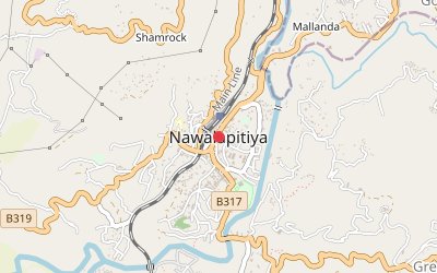 Nawalapitiya map
