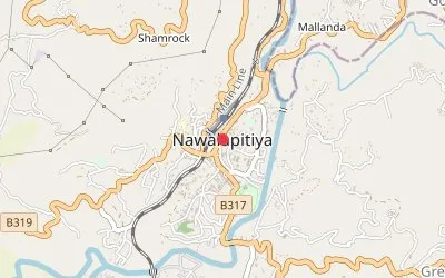 Nawalapitiya map