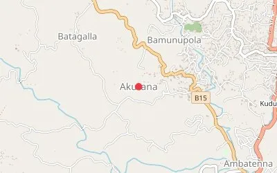 Akurana map