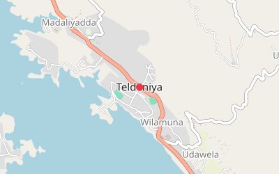 Teldeniya map