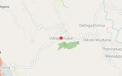 Udispattuwa map