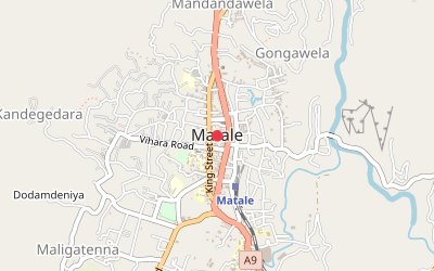 Matale map