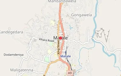 Matale map