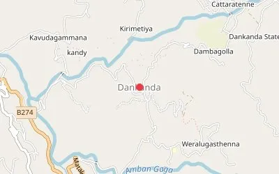 Dankanda map