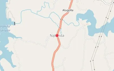 Nalanda map