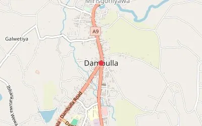 Dambulla map