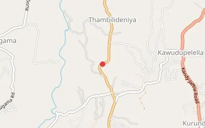 Mahawela map