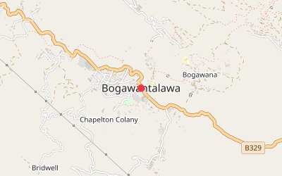 Bogawantalawa map