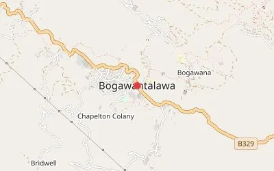 Bogawantalawa map