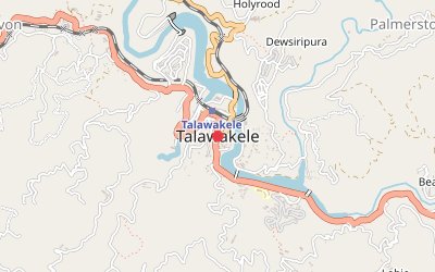 Talawakele map