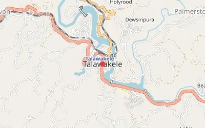Talawakele map