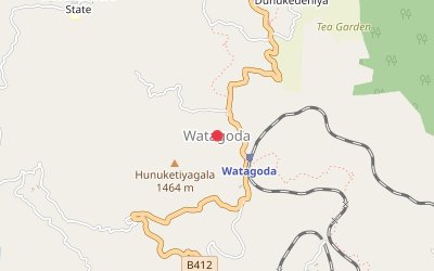 Watagoda map
