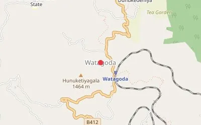 Watagoda map