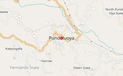 Pundaluoya map