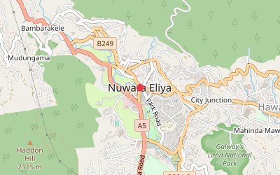 Nuwara Eliya map