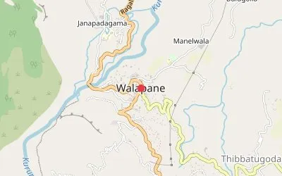 Walapane map