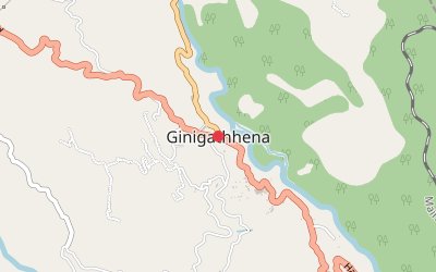 Ginigathhena map