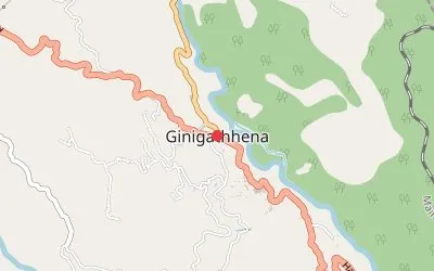 Ginigathhena map