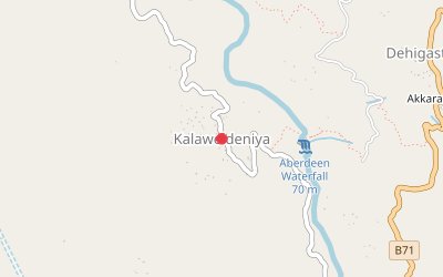 Kalaweldeniya map