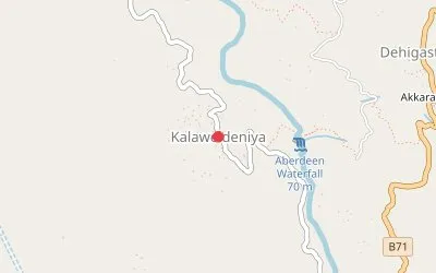 Kalaweldeniya map