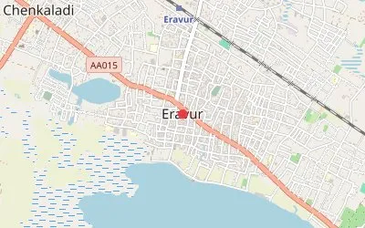 Eravur map