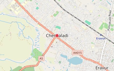 Chenkaladi map