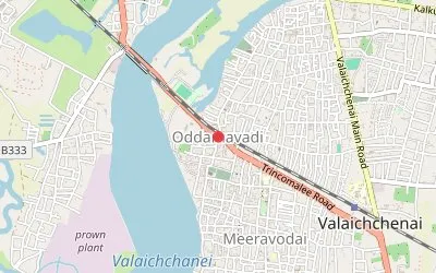 Oddamavadi map