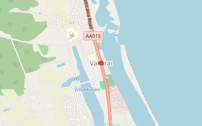 Vakarai map