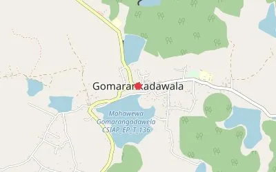 Gomarankadawala map