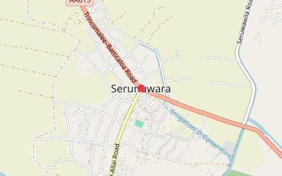 Serunuwara map