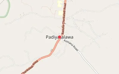 Padiyatalawa map