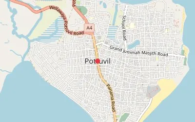 Pottuvil map