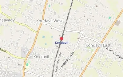 Kondavil map