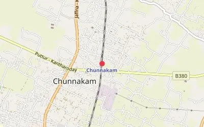 Chunnakam map